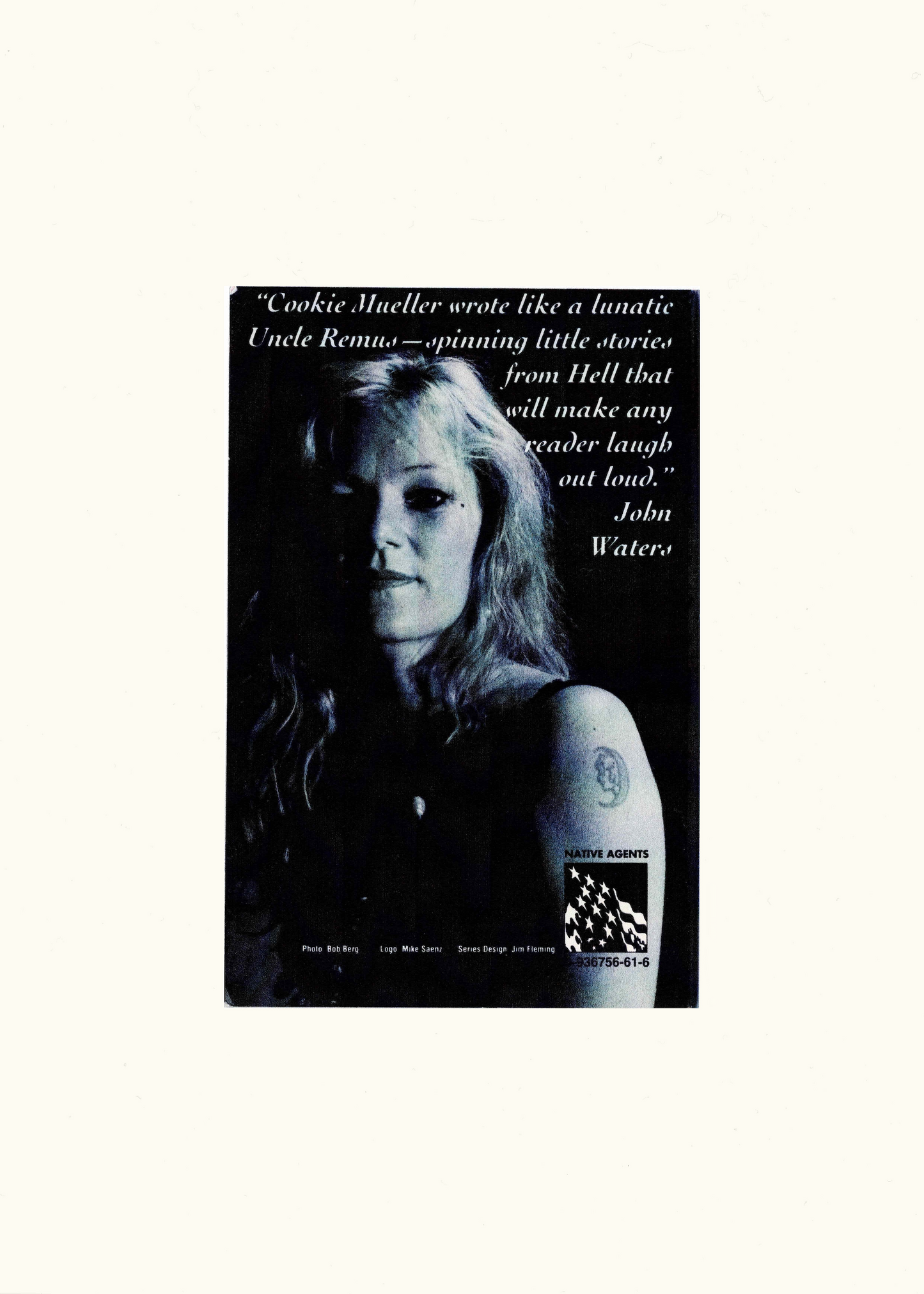 Walking Through Clear Water First Edition, Semiotext(e), Cookie Mueller
