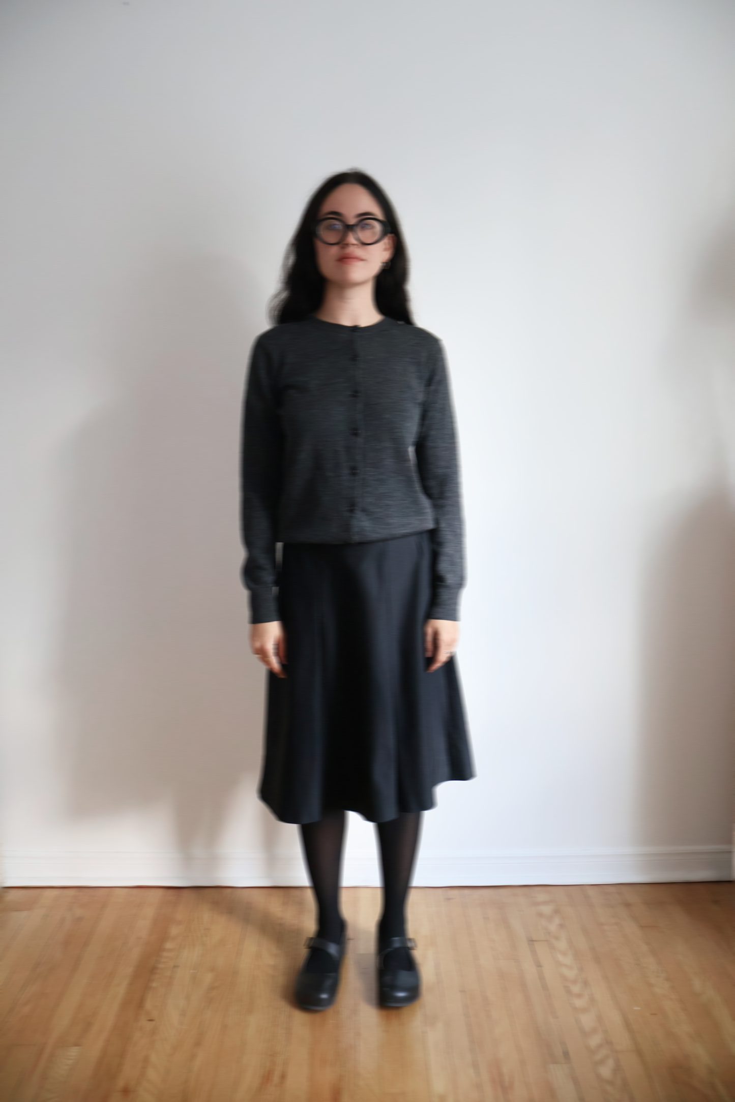 Pleated Cotton Skirt, Alberta Ferretti