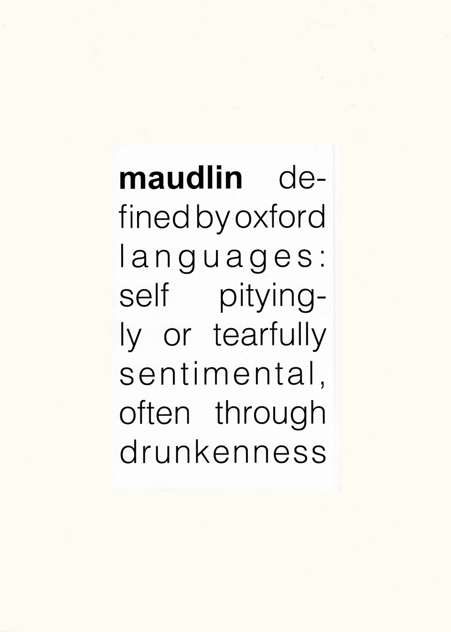 Maudlin Magazine, Issue 003